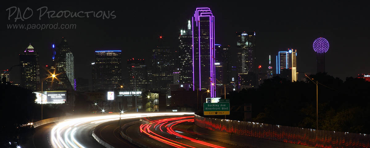 Dallas skyline, (c) 2012 by Peter Orozco