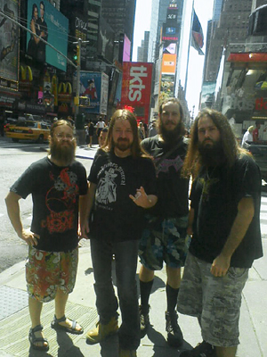 Kin of Ettins in Times Square