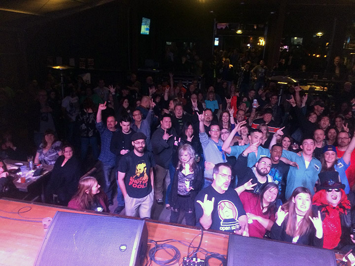 At the Chicks Who Rock! show at the Gas Monkey Bar N' Grill. Photo by Trica Grinolds.