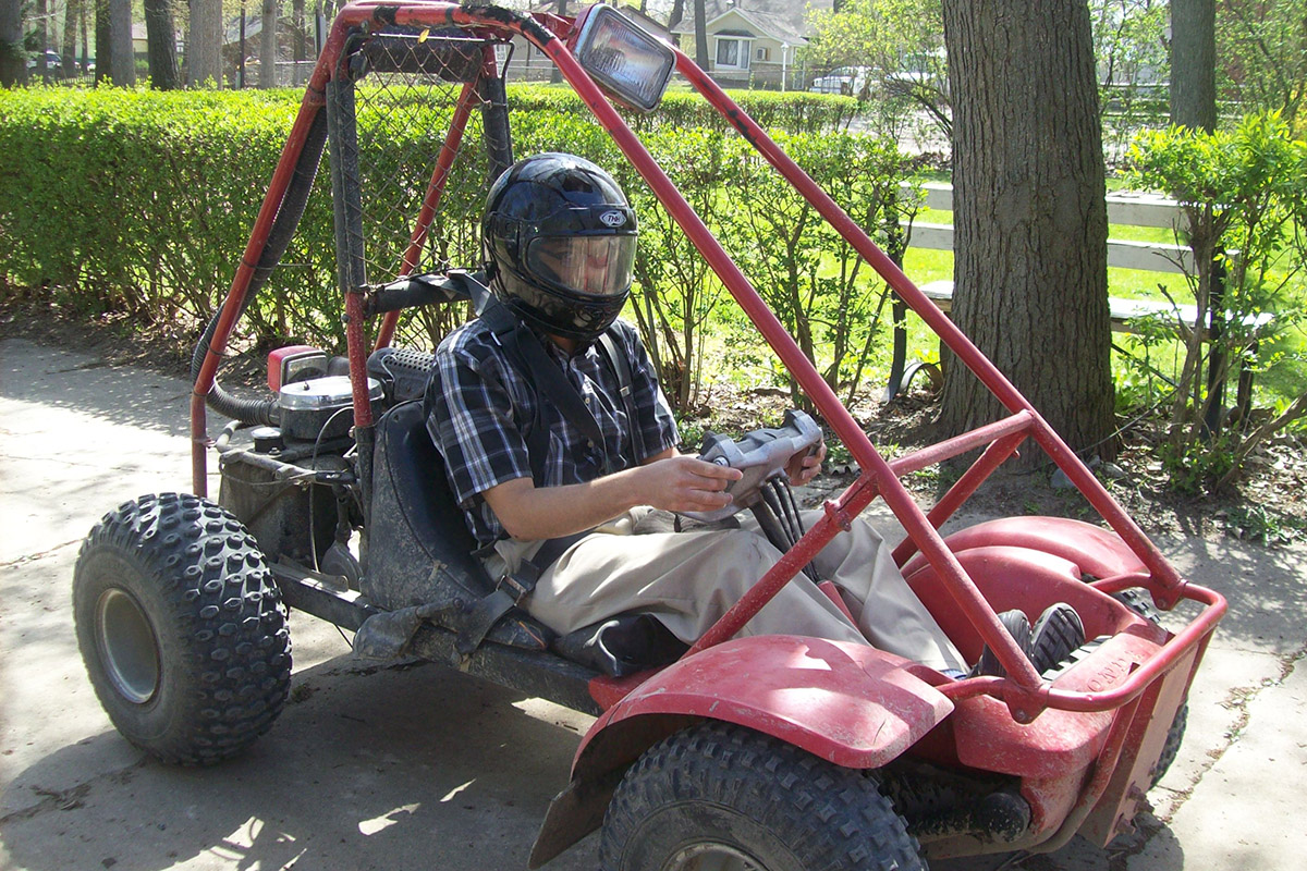Four wheeling in Michigan. Photo by Jessi Golden.
