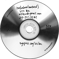 Iris Leu - Hushaboo [promotional copy]