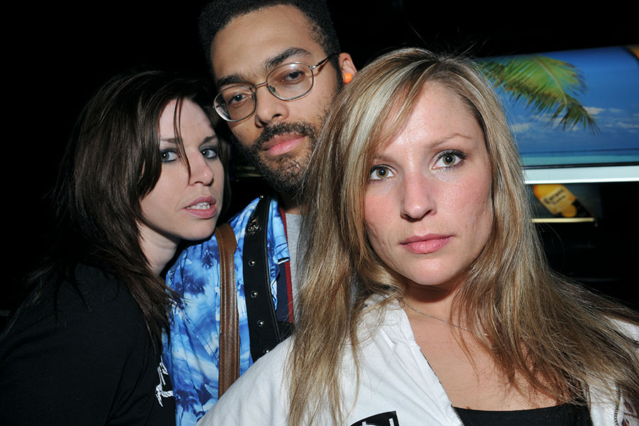 With the Empire Leather Girls. Photo by Scott Mankoff.