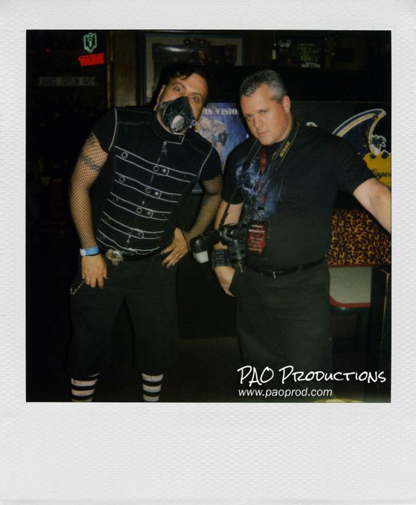 The Razorblade Dolls, offstage at the Rockstar Sports Bar