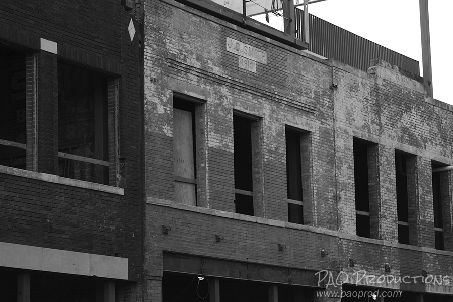 Abandoned building in Deep Ellum, 2022