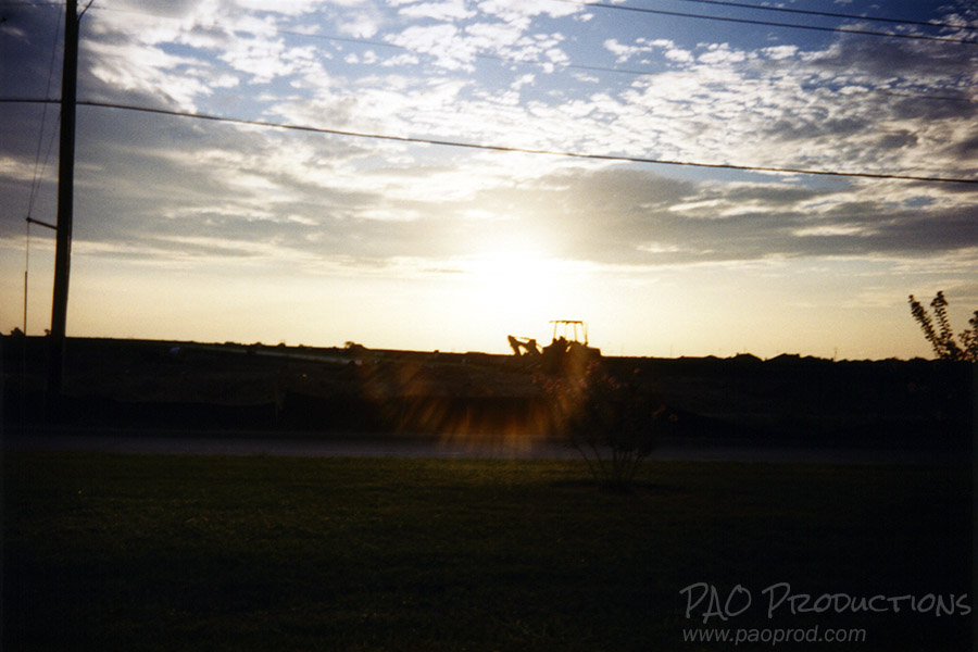 Open field in Mesquite, TX, 1995