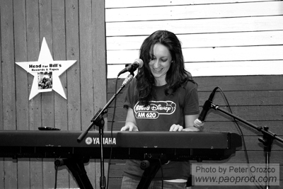 Emmeline at the Lost Art Open Mic
