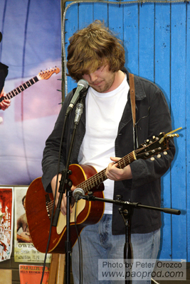Jamie Vahala at the Lost Art Open Mic