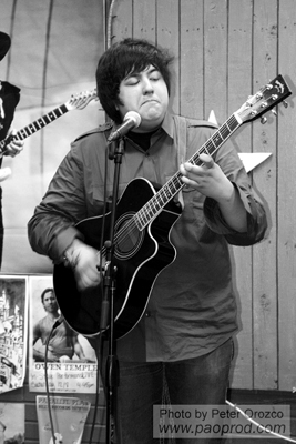 Ryan Sneed at the Lost Art Open Mic