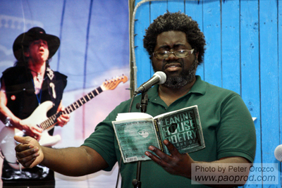 J.W. Richard at the Lost Art Open Mic