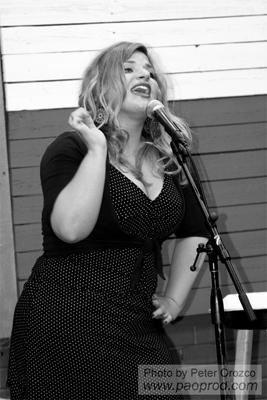 Maggie Smith at the Lost Art Open Mic