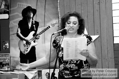 Devorah Titunik at the Lost Art Open Mic