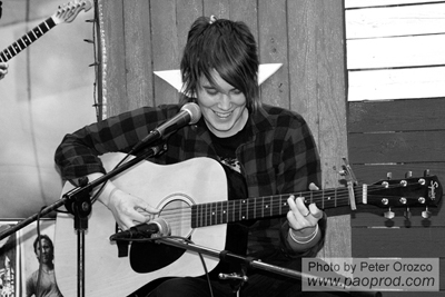 Jay Bean at the Lost Art Open Mic