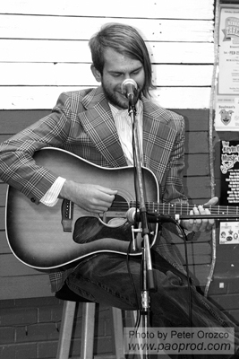 Harry McNabb at the Lost Art Open Mic