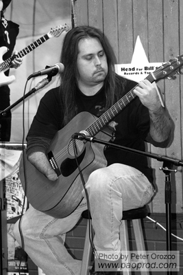 Jason Gully at the Lost Art Open Mic